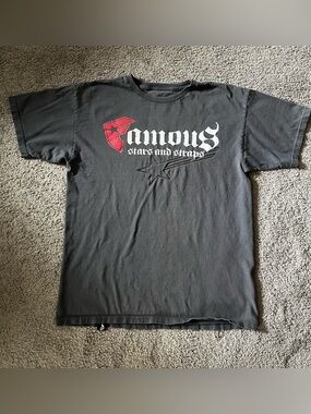 VTG - 2000’s - Famous Stars & Straps Gray Graphic Tee - Men’s Size M